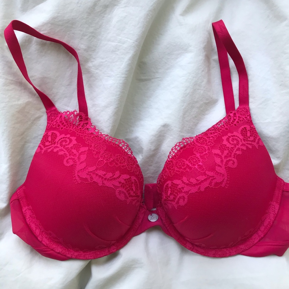 ⚡️3/$20⚡️DKNY Pink Push-Up Bra 32C